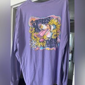 XL Purple Long Sleeve Comfort Colors